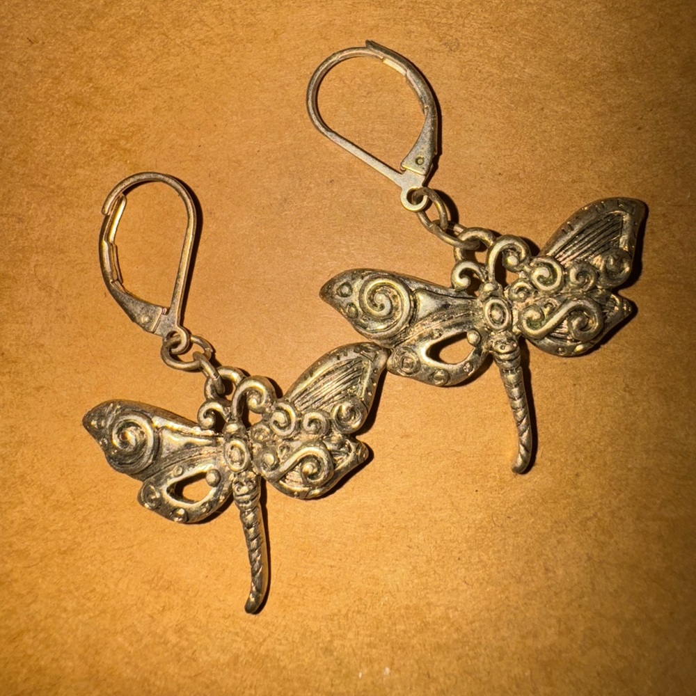 Silvertone Boho Earthy Style Earring Bundle - image 3